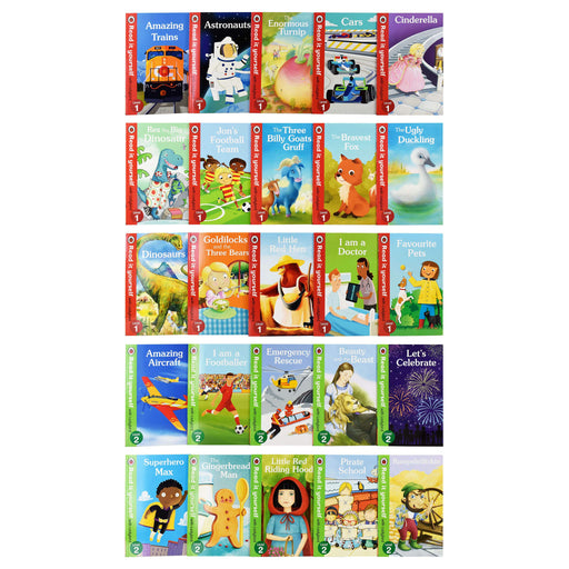Read It Yourself With Ladybird (Level 1-4) 50 Books - Ages 5-7 - Paperback 5-7 Ladybird