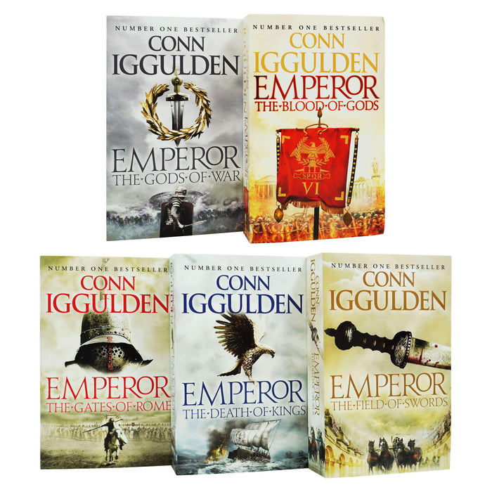 Conn Iggulden Emperor Series 5 Books Collection Set - Adult - Paperback Adult Harper Collin
