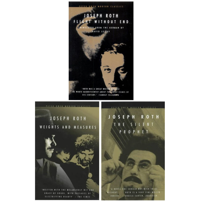 Joseph Roth 3 Books Collection Set Peter Owen Modern Classic - Adult - Paperback Adult Peter Owen