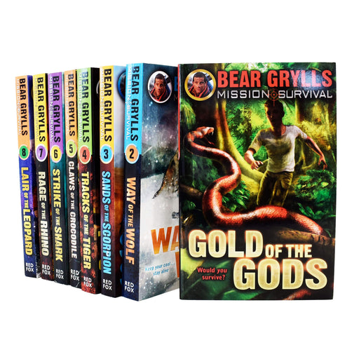 Bear Grylls Mission Survival Collection 8 Books Set - Ages 9-14 - Paperback 9-14 Red Fox