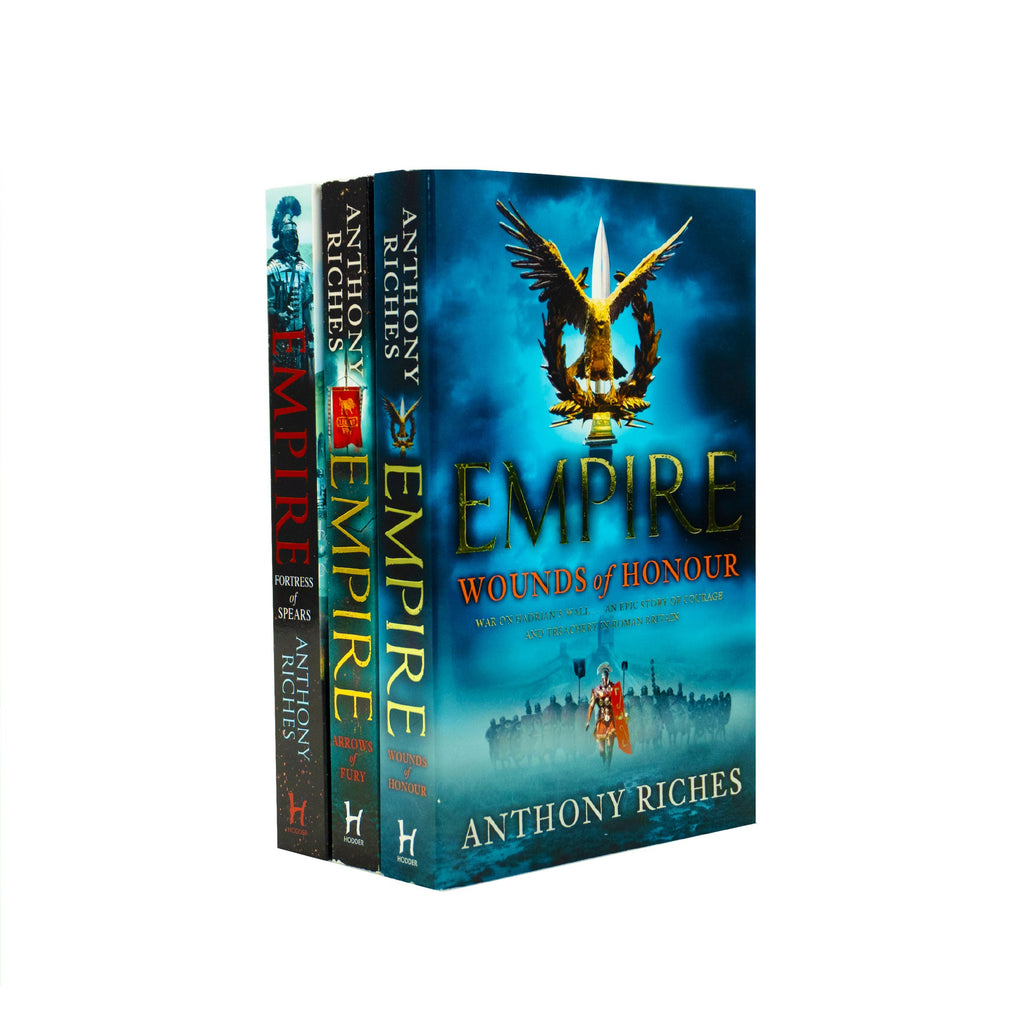 Empire Series Anthony Riches 3 Books Collection Set Fiction Paperback
