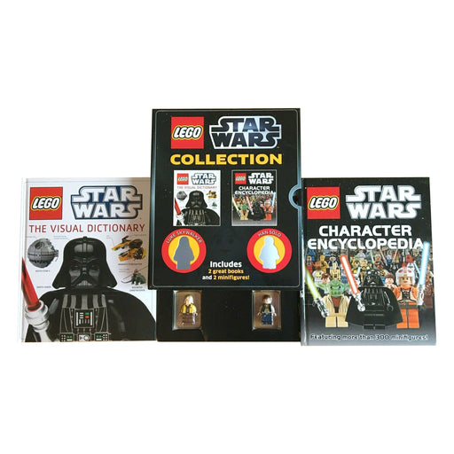 Lego Star Wars Children Collection 2 Books Box Gift Set Includes 2 Minifigures! - Ages 3+ - Hardback 5-7 DK Publishing