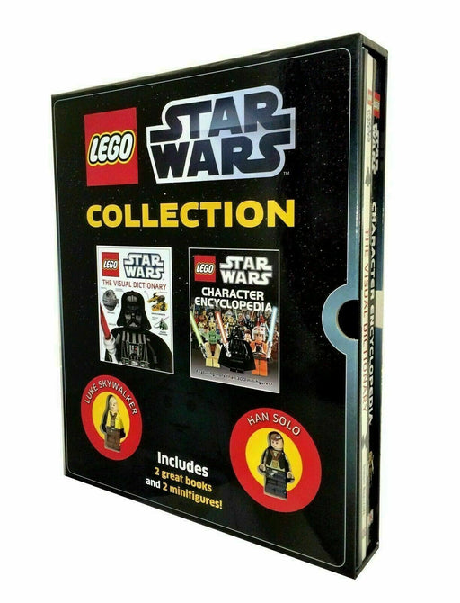 Lego Star Wars Children Collection 2 Books Box Gift Set Includes 2 Minifigures! - Ages 3+ - Hardback 5-7 DK Publishing