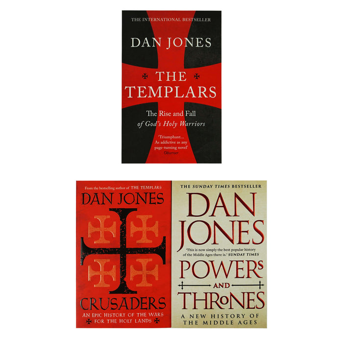 Cd R Dan Michael Jones Dan Jones Collection 3 Books Set - Non Fiction - Paperback — Books2Door