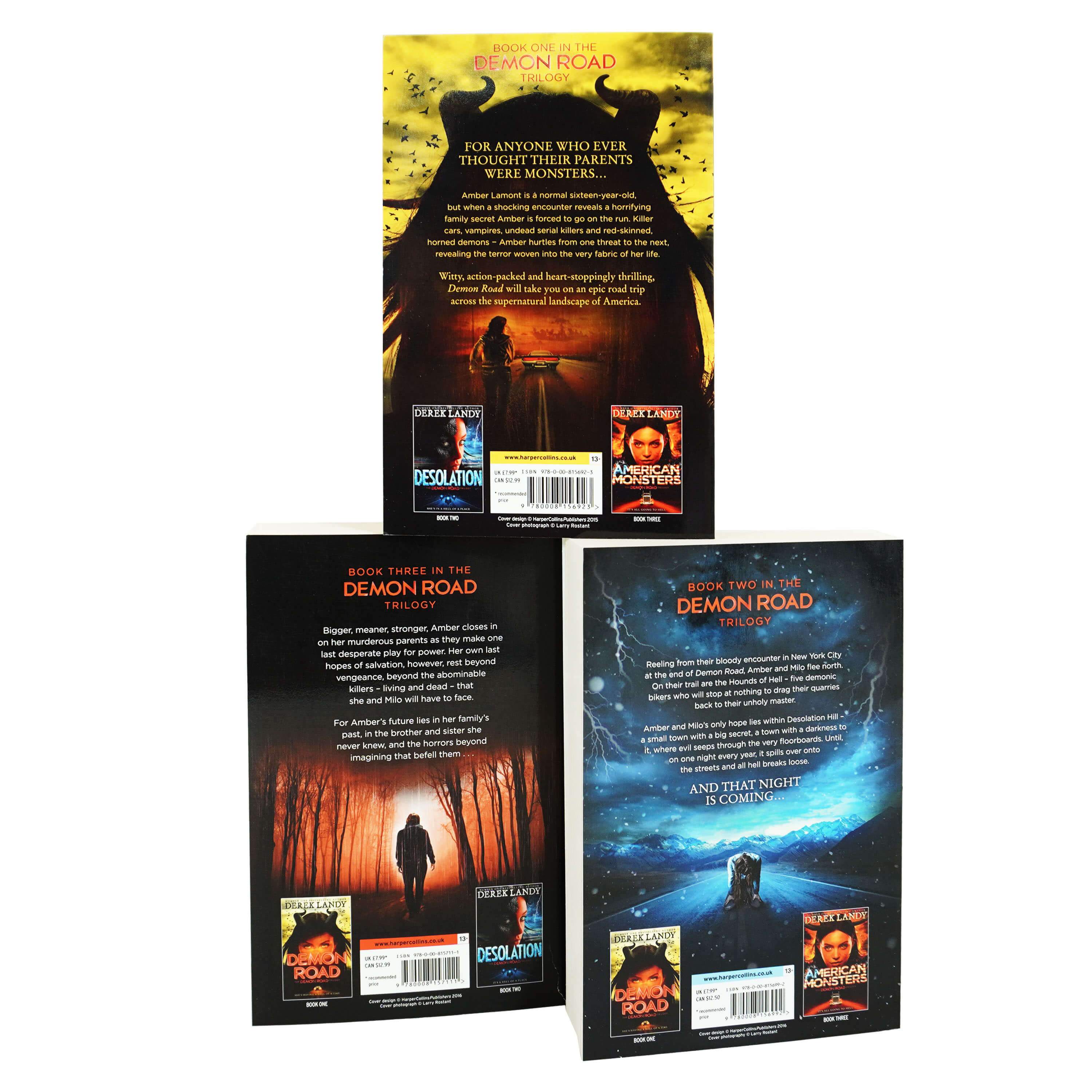 american monsters derek landy Demon Road Trilogy by Derek Landy 3 Books — Books2Door