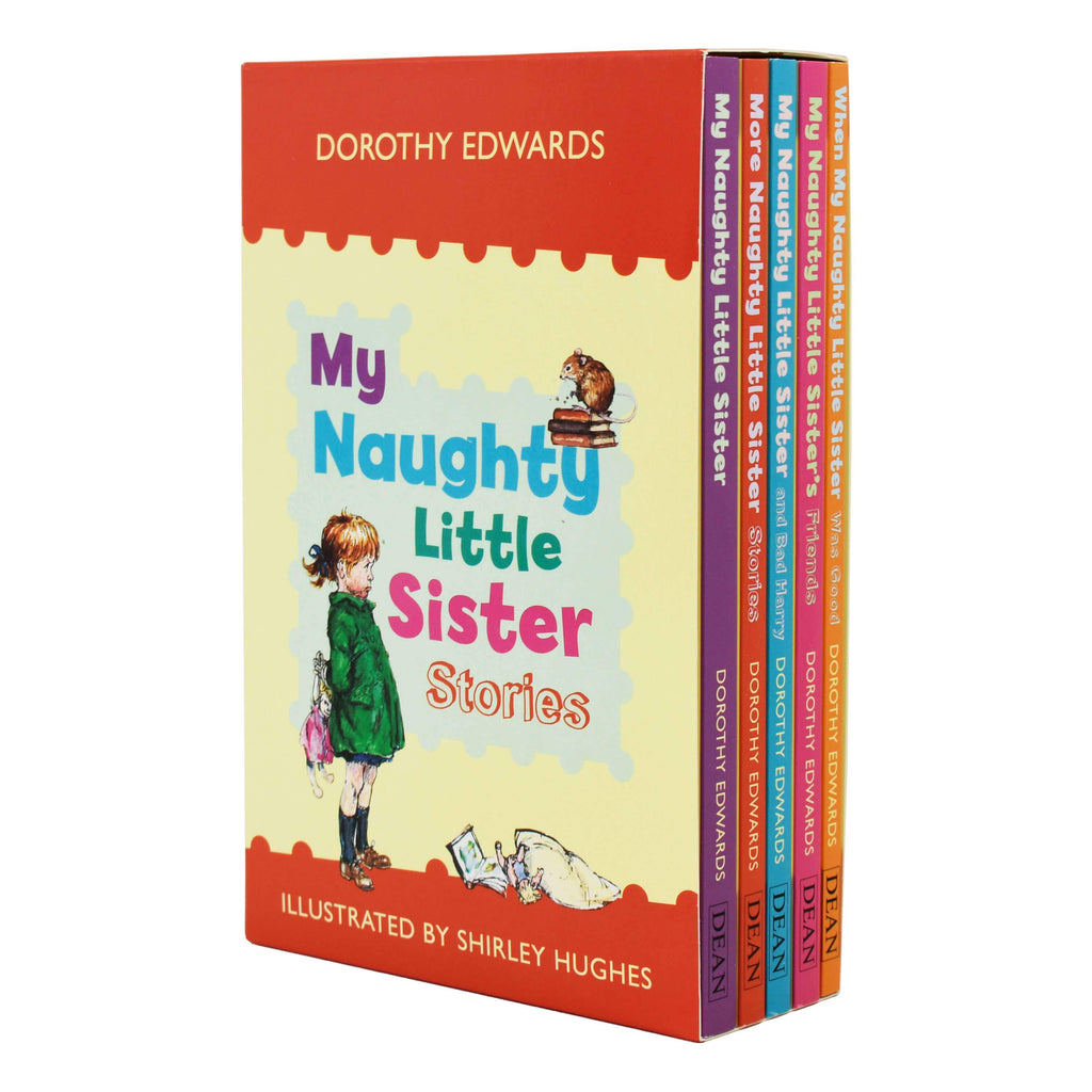 My Naughty Little Sister Stories Dorothy Edwards & Shirley Hughes 5 Books Box Set Ages 6+ Paperback