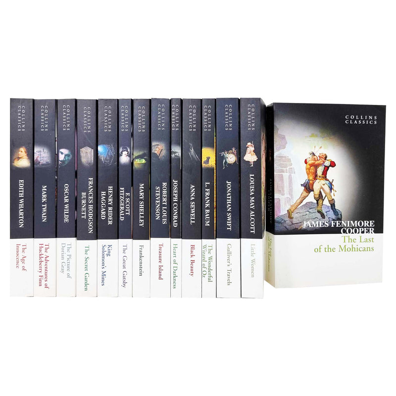 Collins Classics Collection 14 Books Set - Fiction - Paperback Fiction William Collins
