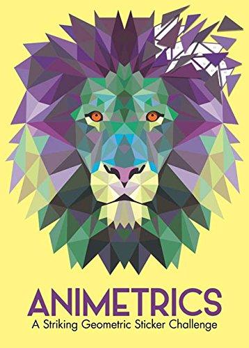 Animetrics Geometric Sticker Challenge - Paperback by Jonny Marx and Gareth Moore Non Fiction Buster Books