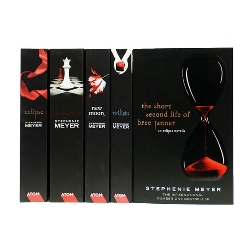 The Twilight Saga 5 Books Complete Collection by Stephenie Meyer - Age 15+ - Paperback Young Adult Atom Books
