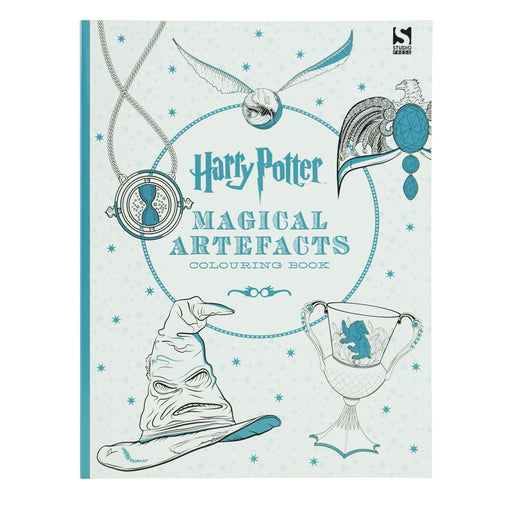 Harry Potter Magical Artefacts Colouring Book By Warner Brothers - Paperback 9-14 Studio Press