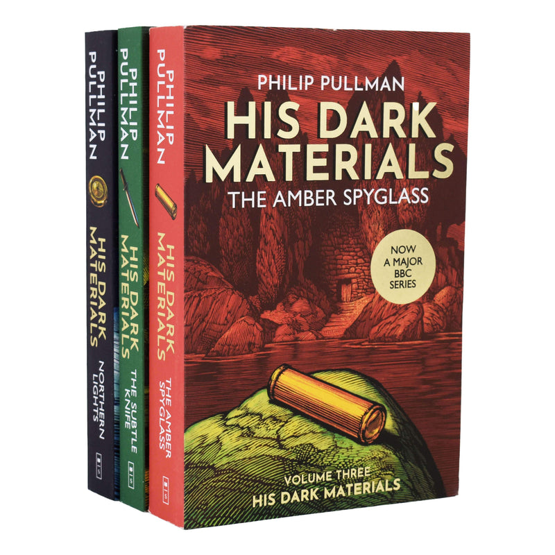 His Dark Materials 3 Books Set by Philip Pullman - Fiction Books - Paperback Young Adult Scholastic