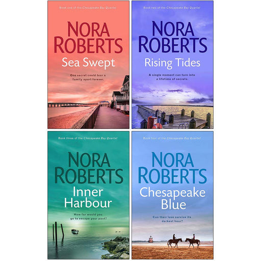 Chesapeake Bay Series 4 Books Collection Set By Nora Roberts - Fiction - Paperback Fiction Piatkus Books