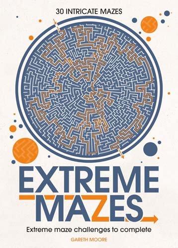 Extreme Mazes Book - Paperback - by Dr Gareth Moore Non Fiction Michael O' Mara