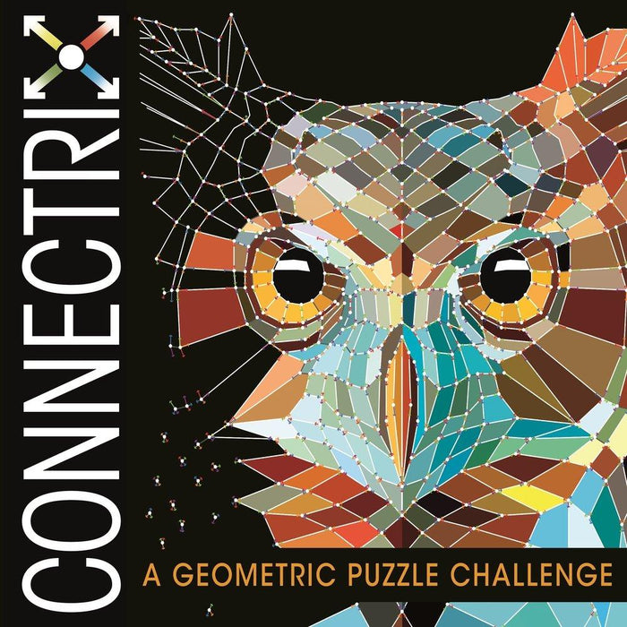 Connectrix - A Geometric Puzzle - Paperback by Babs Ward Non Fiction Buster Books