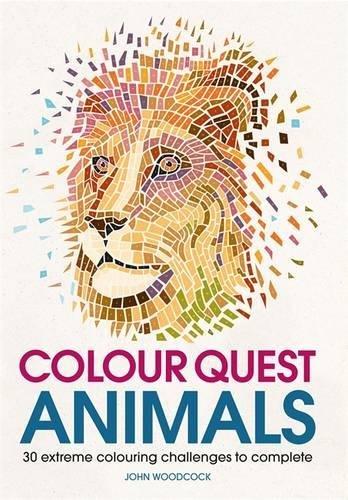 Colour Quest Animals Book - Paperback by John Woodcock Non Fiction Michael O' Mara