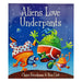 Aliens Love Underpants Felt Playset By Claire Freedman & Ben Cort - Ages 3-6 - Paperback 0-5 Simon & Schuster