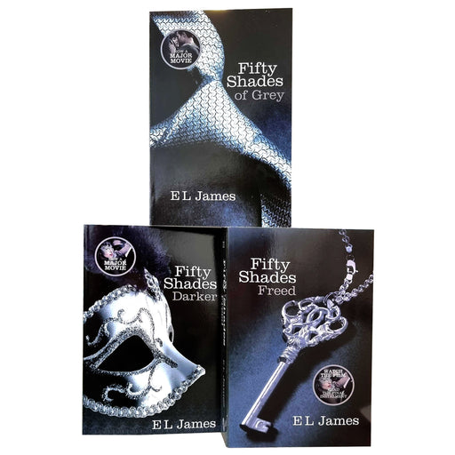 The Fifty Shades Trilogy 3 Books Collection Set By E L James - Fiction - Paperback Fiction Arrow Books