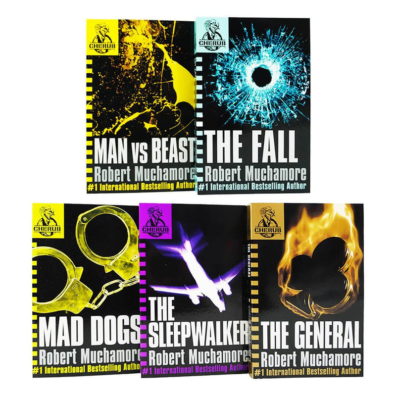 Cherub Series 2 Collection 5 Books (Books 6-10) By Robert Muchamore - Young Adult - Paperback Young Adult Hodder