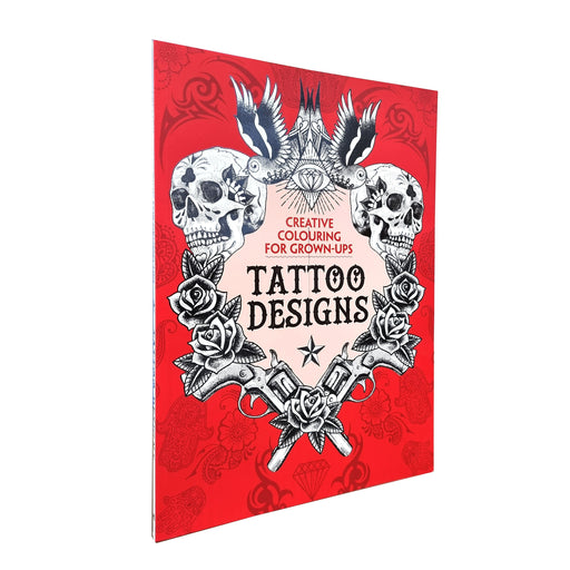 Tattoo Designs: Creative Colouring For Grown-UPS - Paperback Fiction Michael O'Mara Books Limited