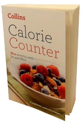 Collins Calorie Counter Book Plus Protein, Carbs, Fat and Fibre Measurement - Food Book - Paperback Cooking Book Collins