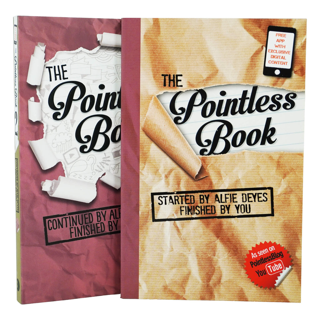Pointless 2 Books Collection Set Alfie Deyes Non Fiction Ages 9+ Paperback