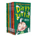 Dirty Bertie Series 2 Collection 10 Books Set (Book 11-20) by Alan MacDonald - Age 5 years and up - Paperback 7-9 Stripes (Little Tiger Press Group)