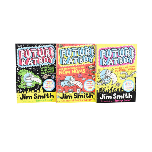 Future Ratboy 3 Books Set Collection - Ages 7-9 - Paperback - Jim Smith 7-9 Egmont