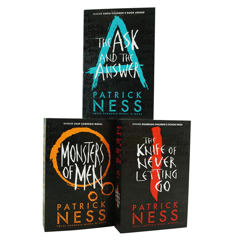 Patrick Ness Trilogy 3 Books Set By Patrick Ness - Ages 14+ - Paperback Young Adult Walker Books