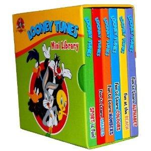 Looney Tunes Mini Library 6 Board Books By Alligator - Ages 0-5 - Board Book 0-5 Alligator Books