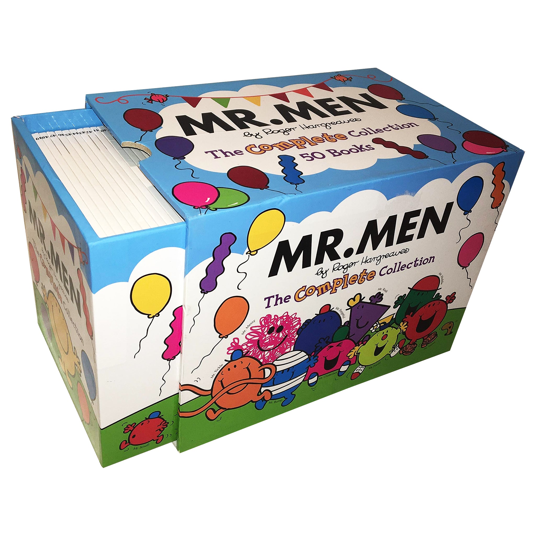 MR. MEN 完全コレクション 50冊　CD付き Mr Men Complete 50 Books Collection Box Set By Roger Hargreaves