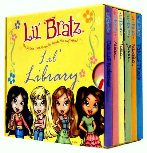 Lil' Bratz Pocket Library 6 Board Books By Ladybird - Ages 0-5 - Board Book 0-5 Ladybird