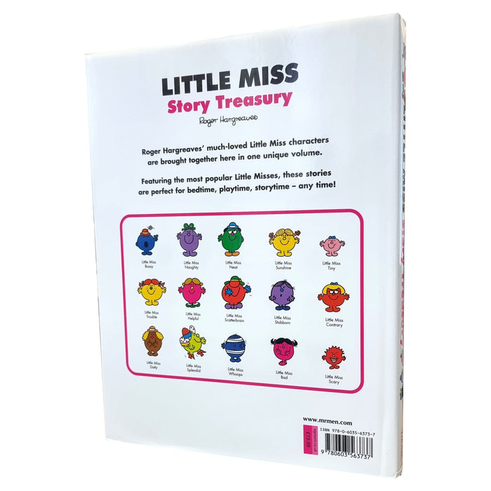Little Miss Story Treasury By Roger Hargreaves - Ages 5-7 - Hardback 5-7 Egmont
