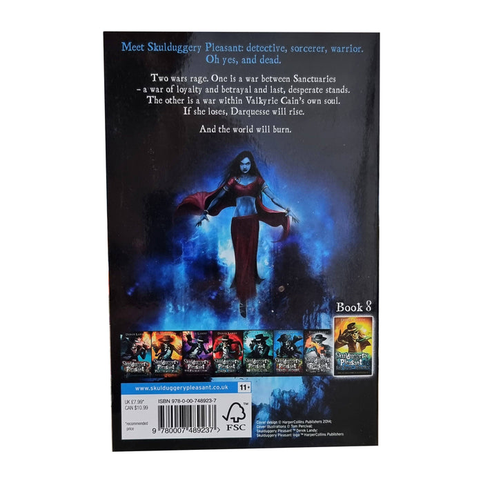 Last Stand of Dead Men Book 8 (Skulduggery Pleasant) by Landy Derek - Young Adult - Paperback Young Adult HarperCollins