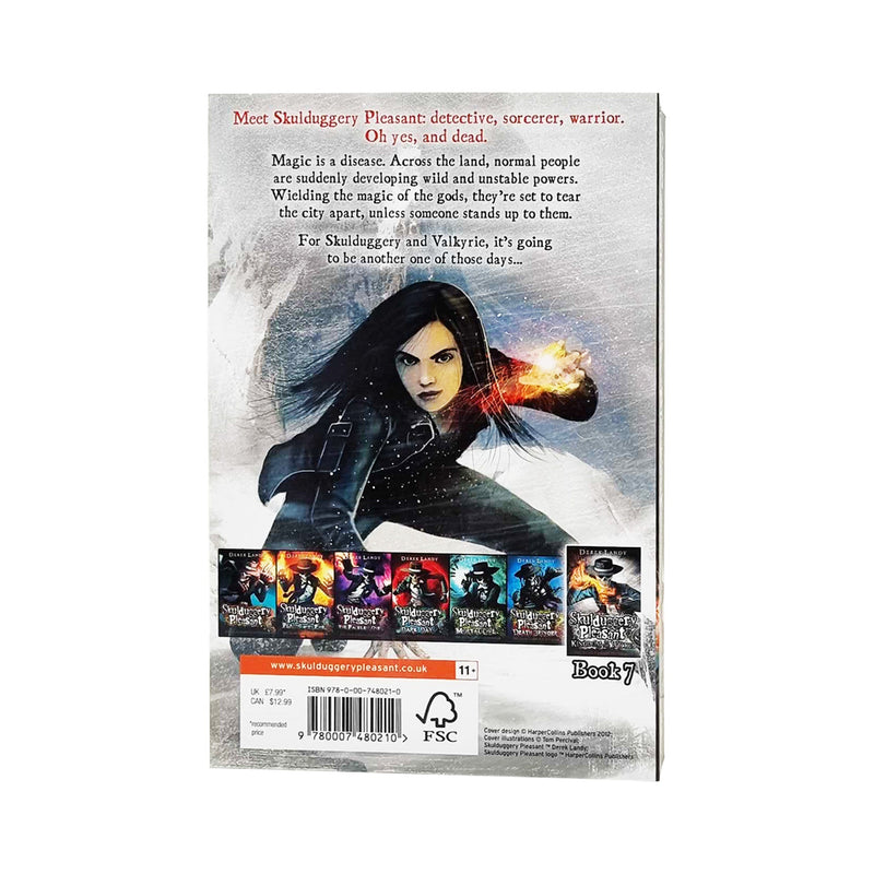 Skulduggery Pleasant Kingdom of the Wicked: Book No. 7 By Derek Landy - Ages 11+ - Paperback 9-14 HarperCollins Publishers