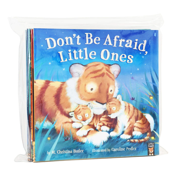 Bedtime Stories 10 Books Ziplock Bag Set - Age 0-5 - Paperback - Little Tiger 0-5 Little Tiger