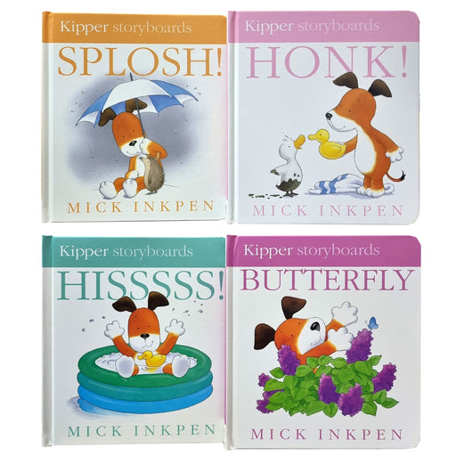Kipper Story 4 Books Collection Set By Mick Inkpen - Ages 3+ - Board book 0-5 Hodder