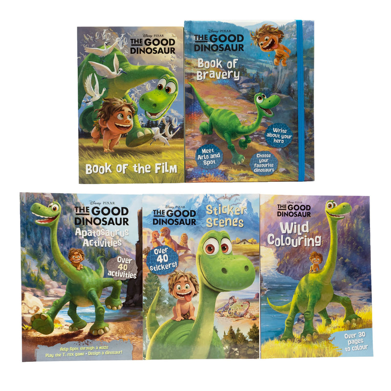 Disney Pixar the Good Dinosaur Activity 5 Books Collection Set - Ages 3-10 - Paperback/Hardback 0-5 Parragon Books