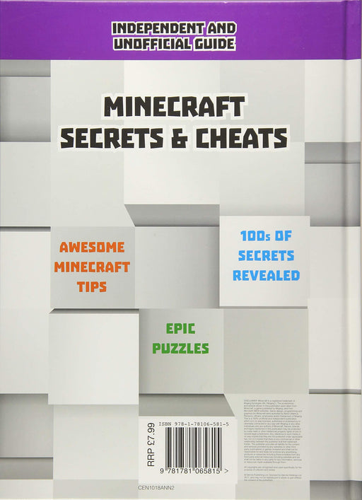 Minecraft Secrets & Cheats Annual 2018 - Hardback Popular Titles Centrum