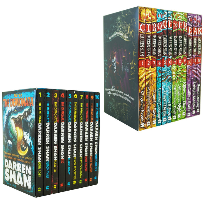 Cirque Du Freak Series & Demonata Series 22 Books Set By Darren Shan - Age 9 years and up - Paperback 9-14 HarperCollins Publishers