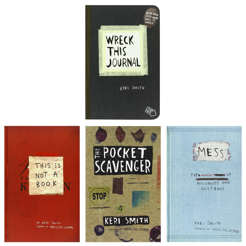 Keri Smith 4 Books Collection Set - Age 14+ - Paperback Young Adult Penguin