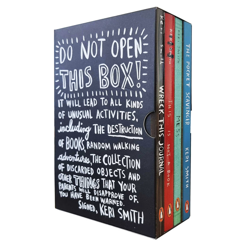 Keri Smith 4 Books Collection Set - Age 14+ - Paperback Young Adult Penguin