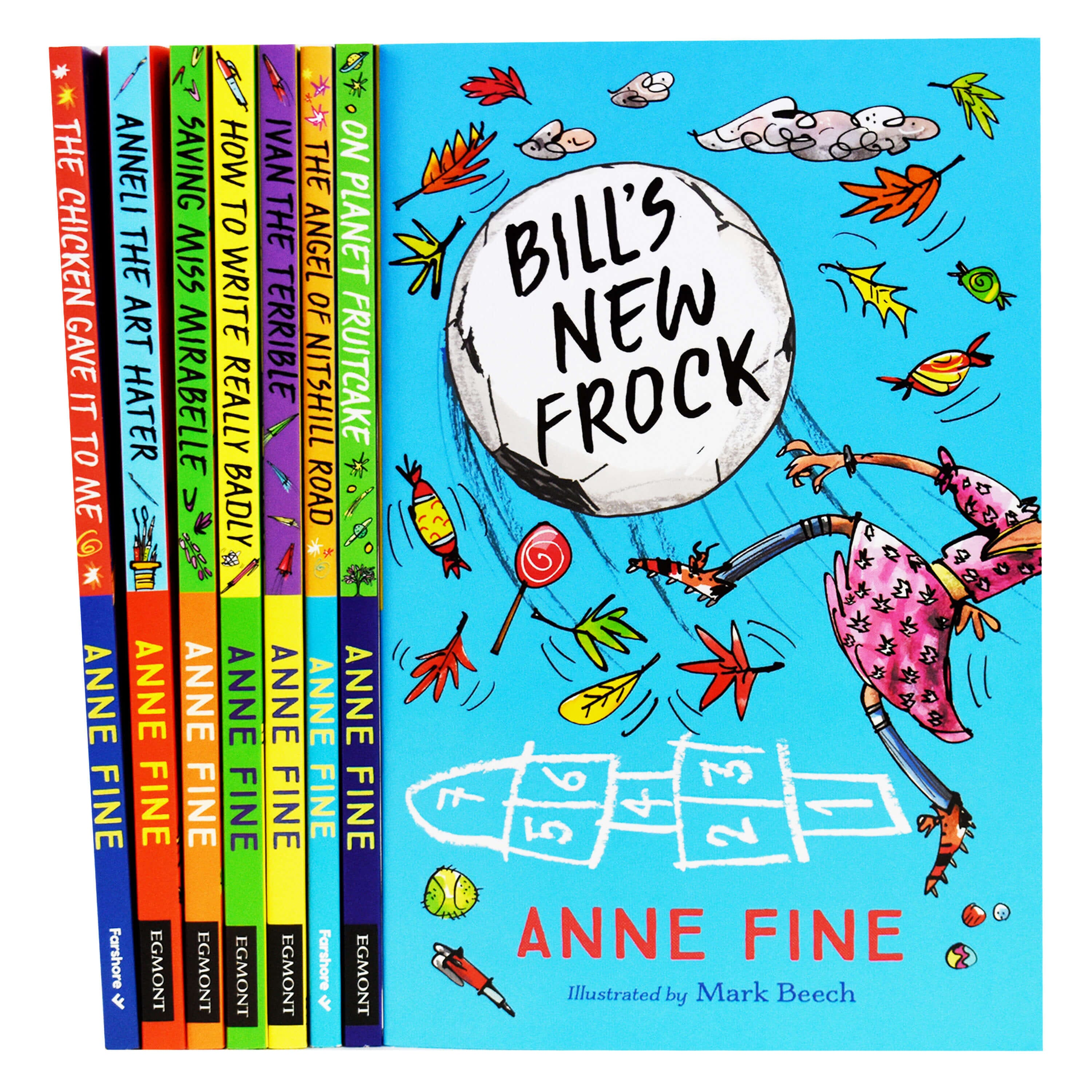 Anne Fine Collection 8 Books Set - Ages 7-12 - Paperback — Books2Door