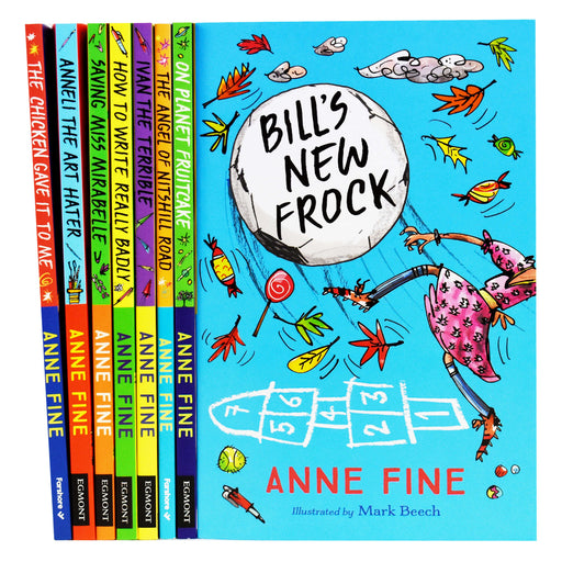 Anne Fine Collection 8 Books Set - Ages 7-12 - Paperback 7-9 Egmont Publishing