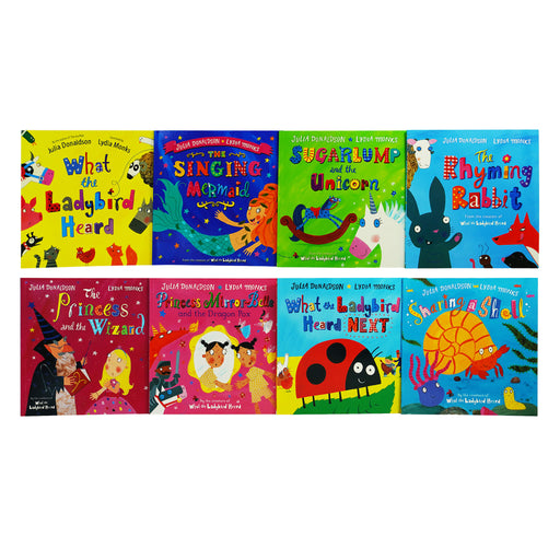 What The Ladybird Heard Next 8 Books Set By Julia Donaldson & Lydia Monks - Ages 5-7 - Paperback 5-7 Macmillan Education