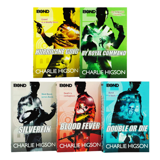 Young Bond Series 5 Books Collection Set By Charlie Higson - Ages 9-14 - Paperback 9-14 Penguin Books