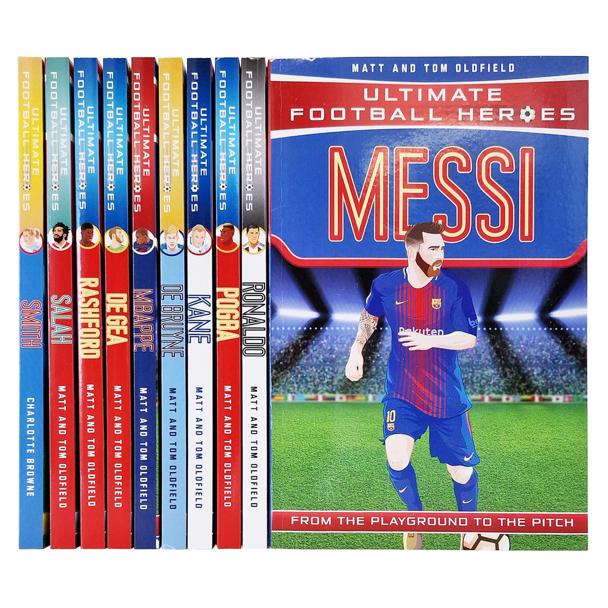Ultimate Football Heroes Series By Matt & Tom Oldfield 10 Books Colle
