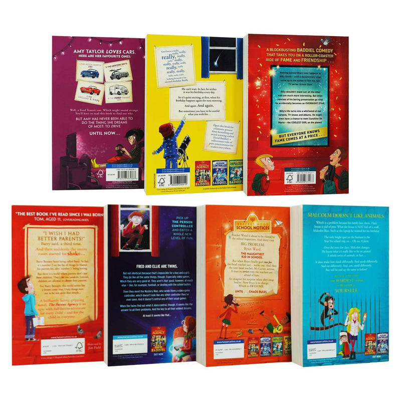 David Baddiel Collection 7 Books Set - Ages 8-13 - Paperback 9-14 HarperCollins Publishers