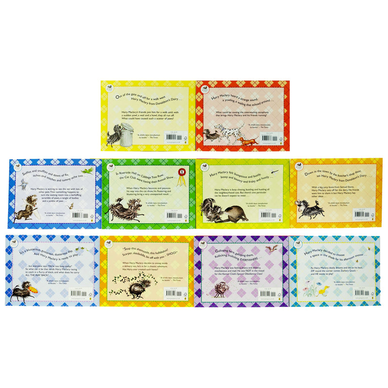Hairy Maclary And Friends Collection By Lynley Dodd 10 Books Set - Age 3+- Paperback 0-5 Puffin