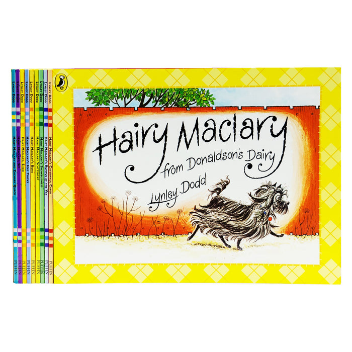 Hairy Maclary And Friends Collection By Lynley Dodd 10 Books Set - Age 3+- Paperback 0-5 Puffin