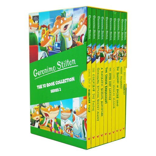 Geronimo Stilton The 10 Book Collection (Series 2) Box Set - Ages 5-7 - Paperback 5-7 Sweet Cherry Publishing